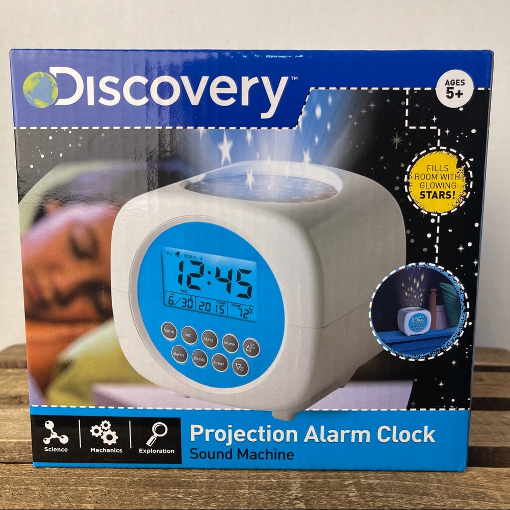 DISCOVERY Projection Alarm Clock - Picture 4 of 5